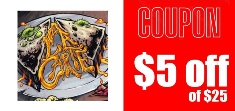 $5 off $25 dollar purchase