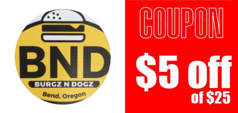 $5 off $25 dollar purchase